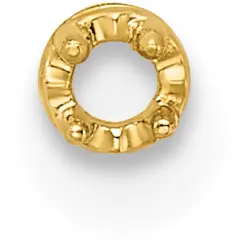 14K Gold 1.7mm Top Setting