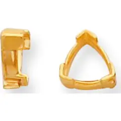 14K Gold Trillion Setting 3.75mm