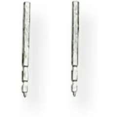 Sterling Silver Friction Post - Pack of 12