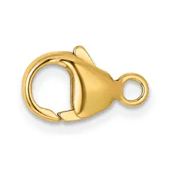 14K Gold Lobster Clasp 12.9mm