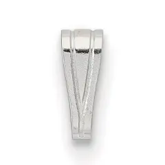 Sterling Silver 1.8mm Snap On Bail - Pack of 6