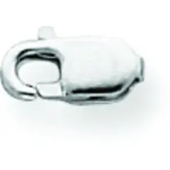 14K White Gold Lobster Clasp 8.3mm