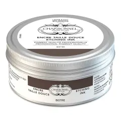Charbonnel Etching Ink - Basic Bistre, 200 ml