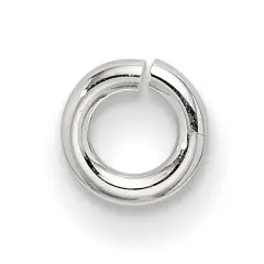 Sterling Silver 18GA Jump Rings 4.3mm - Pack of 6