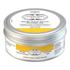 Charbonnel Etching Ink - Deep Yellow, 200 ml