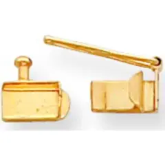 14K Gold Fold Over Clasp 5.6mm