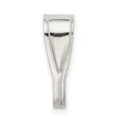 Sterling Silver 6.6mm Snap On Bail - Pack of 6