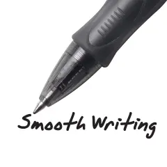 BIC Gel-ocity Original Retractable Gel Pen, Medium Point (0.7 mm), Black, 24-Count Retractable Pens