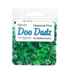 DooDadz Collection of Colorful Craft Embellishments from Buttons Galore & More Seasonal pine
