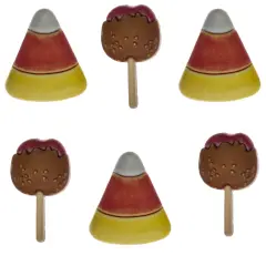 Buttons Galore and More Halloween Craft & Sewing Buttons - No Tricks...Just Treats- 18 Buttons