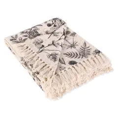 DII Botanical Printed Throw