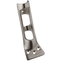 Flag Pole Brackets Satin Nickel
