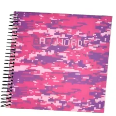 Small password keeper book with alphabetical tabs RE-FOCUS THE CREATIVE OFFICE Pink camouflage