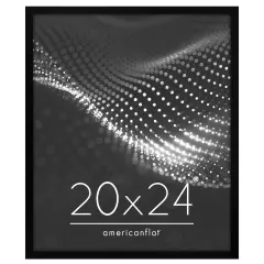 Americanflat Poster Frame - Perfect Frame for Photos and Artwork - Large Picture Frame - Polished Plexiglass - Hanging Hardware with Horizontal and Vertical Display