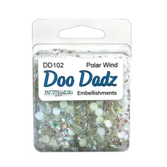 DooDadz Collection of Colorful Craft Embellishments from Buttons Galore & More Polar wind