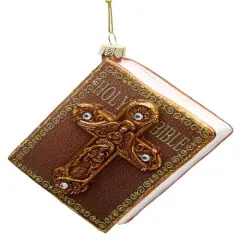 Holy Bible Ornament 4''