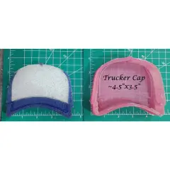 Trucker or Baseball Cap Silicone Freshie Mold