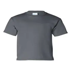 Gildan&reg; Ultra Cotton Youth Crewneck Short Sleeve T-Shirt Charcoal
