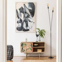 Tropical Birds - Small Transfers 6"x12" 3 sheets Rub on Transfers for Furniture Vintage Rub on Transfers Stickers for Crafts Classic Spring Summer Autumn Decoration Transfers