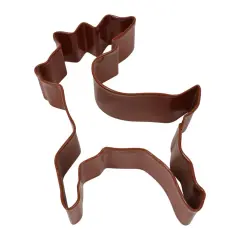 Reindeer Standing Cookie Cutter (Brown, 4")