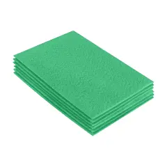 FabricLA Acrylic Felt Sheets for Crafts - Precut 9" X 12" Inches (20 cm X 30 cm) Felt Squares - Use Felt Fabric Craft Sheets for DIY, Costume, and Decoration | Mint - 6 Pieces