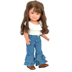 18 Inch Doll Clothes- Modern Denim Outfit Fits 18 Inch Kennedy and Friends Dolls and All Other 18 Inch Dolls