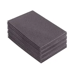 FabricLA Acrylic Felt Sheets for Crafts - Precut 9" X 12" Inches (20 cm X 30 cm) Felt Squares - Use Felt Fabric Craft Sheets for DIY, Costume, and Decoration | Platinum Grey - 12 Pieces
