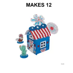 4th of July Cottage Craft Kit - Makes 12