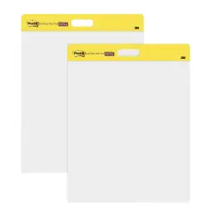 Wall Pad, 20 in x 23 in, White, 20 Sheets/Pad, 2 Pads/Pack, Mounts with Command&trade; Strips included