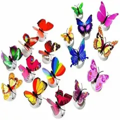 12 PCS LED Light up Butterflies