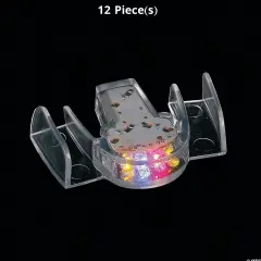 Flashing Teeth BPA-Free Plastic Mouthpiece - 12 Pc.