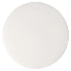 8" Round White Foil Cake Board Drum