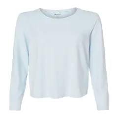 Champion&reg; Women's Sport Soft Touch Long Sleeve T-Shirt Collage blue