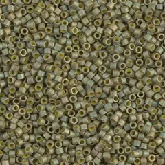 Miyuki Delica Bead 11/0 - DB0372 - Matte Opaque Light Olive Luster
