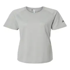 Adidas&reg; Women's Blended Crew Neck Short Sleeve T-Shirt Medium grey heather