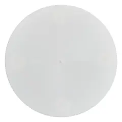 11" Round White Separator Plate