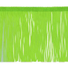 5 Yards of 4" Chainette Fringe Trim | 5 yard cut Lime