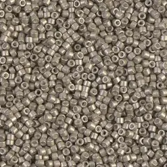 Miyuki Delica Bead 11/0 - DB1159 - Galvanized Semi-Frosted Pewter