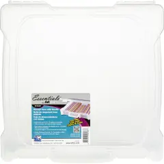 ArtBin Essentials Box W/Handle-12"X12" Translucent