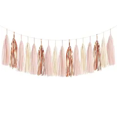 Tassel Garland Kit - Blush & Rose Gold