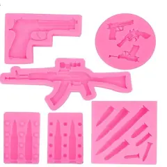 Gun Silicone Mold, Guns Silicone Mold Bundle