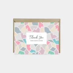 Pattern Thank You Card III, Designer