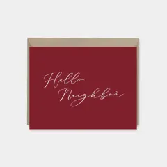 "Hello Neighbor" Card III