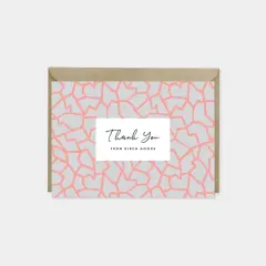 Pattern Thank You Card II, Designer