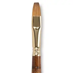 Escoda Reserva Kolinsky-Tajmyr Sable Brush - Bright, Short Handle, Size 10
