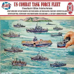 Atlantis Plastic Model Kit-US Combat Task Force Fleet 12 Ships