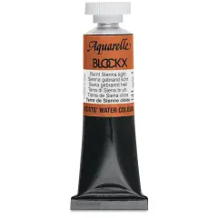 Blockx Artists' Watercolor - Burnt Sienna Light, 15 ml tube