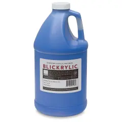 Blickrylic Student Acrylics - Cobalt Blue, Half Gallon