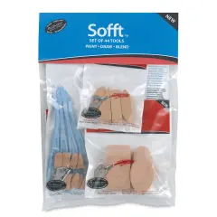 PanPastels Sofft Knives and Covers - Combo Pack, Pkg of 44