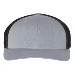 Richardson&reg; R-Flex Trucker Cap Heather Grey/ Black